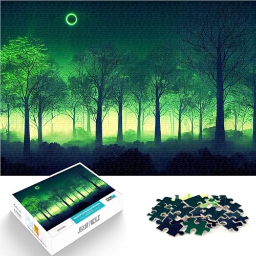 1000-teilige Puzzles für Erwachsene für Lernspiel-Herausforderungsspielzeug Neon Wald Fantasie Künstlersammlung, Bildende Kunst75x50cm 1000-teilige Puzzles für Erwachsene für Lernspiel-Herausforderungsspielzeug Neon Wald Fantasie Künstlersammlung, Bildende Kunst75x50cm von QVKZLYFXN