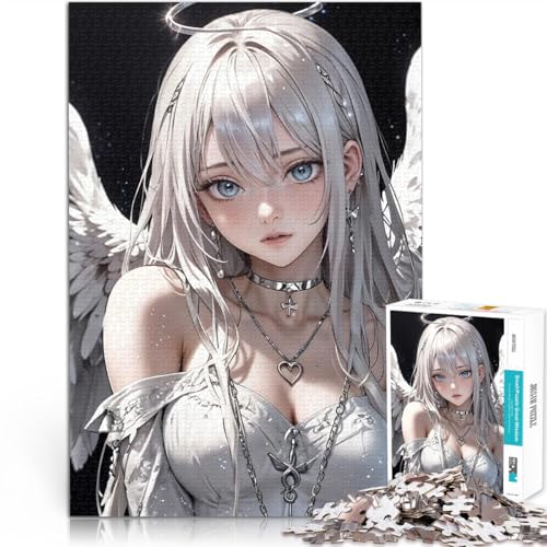 1000-teilige Puzzles für Teenager Dekomprimierendes intellektuelles Lernspielzeug Verlorene Feder mit passendem Poster und Quizblatt38x26cm 1000-teilige Puzzles für Teenager Dekomprimierendes intellektuelles Lernspielzeug Verlorene Feder mit passendem Poster und Quizblatt38x26cm von QVKZLYFXN