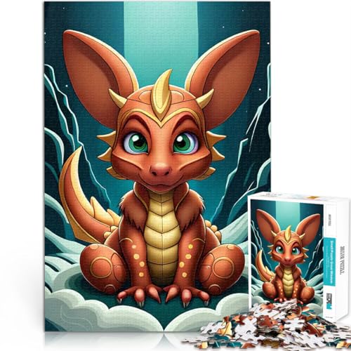 1000-teilige Puzzles für Teenager Denksportaufgabe für Baby-Drache 3D-Cartoon Jedes Stück ist einzigartig – Anspruchsvolles Familienspiel52x38cm 1000-teilige Puzzles für Teenager Denksportaufgabe für Baby-Drache 3D-Cartoon Jedes Stück ist einzigartig – Anspruchsvolles Familienspiel52x38cm von QVKZLYFXN