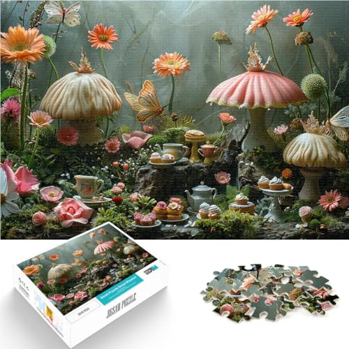 1000-teilige Puzzles für Teenager Lernspiel-Herausforderungsspielzeug Pilz-Fantasiewald Die Liebe zwischen Paaren stärken75x50cm 1000-teilige Puzzles für Teenager Lernspiel-Herausforderungsspielzeug Pilz-Fantasiewald Die Liebe zwischen Paaren stärken75x50cm von QVKZLYFXN