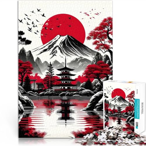 1000-teilige Puzzles für Teenager Lernspiele DIY Spielzeug Japanische Berglandschaft einzigartiges Herausforderungsspiel52x38cm 1000-teilige Puzzles für Teenager Lernspiele DIY Spielzeug Japanische Berglandschaft einzigartiges Herausforderungsspiel52x38cm von QVKZLYFXN
