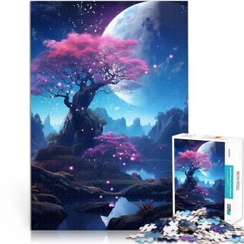 1000-teilige Puzzles für Teenager Lernspiele Heimdekoration Galaxie Landschaft Fantasie Geburtstagsgeschenk, Geschenke, Wandkunst75x50cm 1000-teilige Puzzles für Teenager Lernspiele Heimdekoration Galaxie Landschaft Fantasie Geburtstagsgeschenk, Geschenke, Wandkunst75x50cm von QVKZLYFXN
