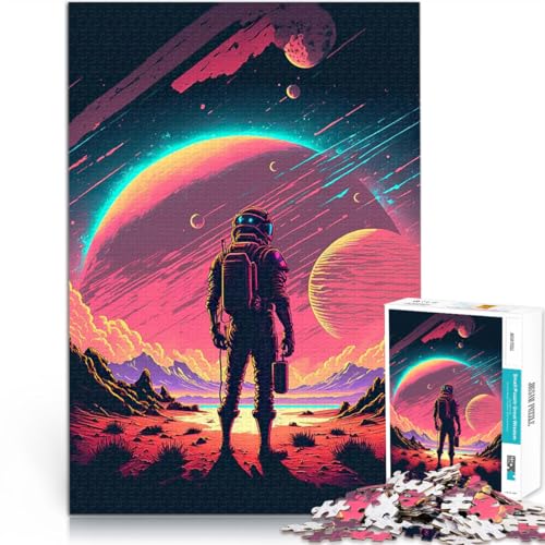 1000-teilige Puzzles für Teenager Lernspiele Heimdekoration Neue Welten entdecken eignet ganze Familie38x52cm von QVKZLYFXN
