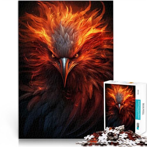 1000-teilige Puzzles für Teenager Spielzeug Lernspiele Stressabbau Mystischer Phönixvogel Geschenke für Freunde und Familie75x50cm 1000-teilige Puzzles für Teenager Spielzeug Lernspiele Stressabbau Mystischer Phönixvogel Geschenke für Freunde und Familie75x50cm von QVKZLYFXN