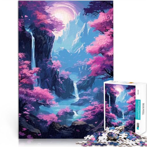 1000-teiliges Puzzle für Erwachsene Denkspiel Kirschblüten-Japan-Kunst eignet ganze Familie75x50cm 1000-teiliges Puzzle für Erwachsene Denkspiel Kirschblüten-Japan-Kunst eignet ganze Familie75x50cm von QVKZLYFXN