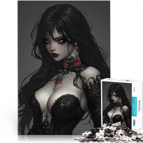 1000-teiliges Puzzle für Erwachsene Lernspiele Heimdekoration Rubinrote Augen des Abgrunds Lernspiel für Geburtstag, Weihnachten50x70cm 1000-teiliges Puzzle für Erwachsene Lernspiele Heimdekoration Rubinrote Augen des Abgrunds Lernspiel für Geburtstag, Weihnachten50x70cm von QVKZLYFXN
