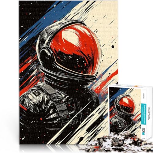 1000-teiliges Puzzle für Erwachsene Lernspielzeug für die ganze Familie Astronaut im Weltraum Angebot als Geschenk für die ganze Familie38x52cm 1000-teiliges Puzzle für Erwachsene Lernspielzeug für die ganze Familie Astronaut im Weltraum Angebot als Geschenk für die ganze Familie38x52cm von QVKZLYFXN