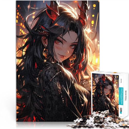 1000-teiliges Puzzle für Erwachsene Spielzeug Lernspiele Stressabbau Anime-Mädchen mit Hörnern Die Liebe zwischen Paaren stärken75x50cm 1000-teiliges Puzzle für Erwachsene Spielzeug Lernspiele Stressabbau Anime-Mädchen mit Hörnern Die Liebe zwischen Paaren stärken75x50cm von QVKZLYFXN