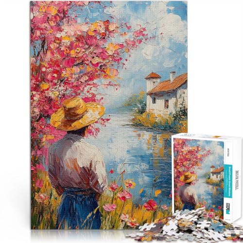 1000-teiliges Puzzle für Teenager Anspruchsvoll, Aber lustig und humorvoll Mann am Fluss Verbessern Sie das Gedächtnis75x50cm 1000-teiliges Puzzle für Teenager Anspruchsvoll, Aber lustig und humorvoll Mann am Fluss Verbessern Sie das Gedächtnis75x50cm von QVKZLYFXN