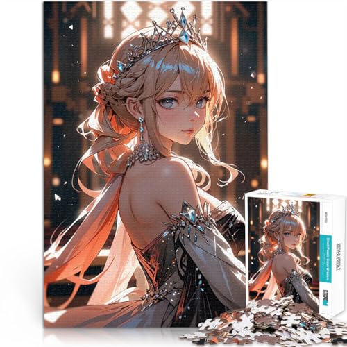 1000-teiliges Puzzle für Teenager Herausforderndes Spiel Anime-Prinzessinnenporträt einzigartiges Herausforderungsspiel38x26cm 1000-teiliges Puzzle für Teenager Herausforderndes Spiel Anime-Prinzessinnenporträt einzigartiges Herausforderungsspiel38x26cm von QVKZLYFXN