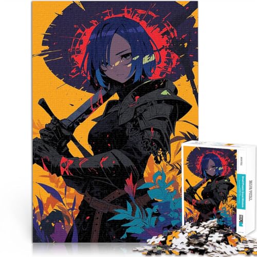 1000-teiliges Puzzle für Teenager für Lernspiel-Herausforderungsspielzeug Dark Fantasy-Kern mit passendem Poster und Quizblatt50x70cm von QVKZLYFXN