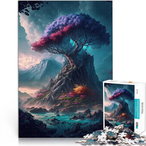 1000-teiliges Puzzle für Teenager lustige Spiele für die ganze Familie Fantasielandschaftskunst Lernspiel für Geburtstag, Weihnachten75x50cm 1000-teiliges Puzzle für Teenager lustige Spiele für die ganze Familie Fantasielandschaftskunst Lernspiel für Geburtstag, Weihnachten75x50cm von QVKZLYFXN
