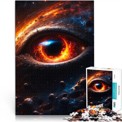 1000-teiliges Teenager-Puzzle Geschenke zum Suchbegriff: Herausfordernde Spiele Kosmisches Auge Lernspiel für Geburtstag, Weihnachten75x50cm 1000-teiliges Teenager-Puzzle Geschenke zum Suchbegriff: Herausfordernde Spiele Kosmisches Auge Lernspiel für Geburtstag, Weihnachten75x50cm von QVKZLYFXN