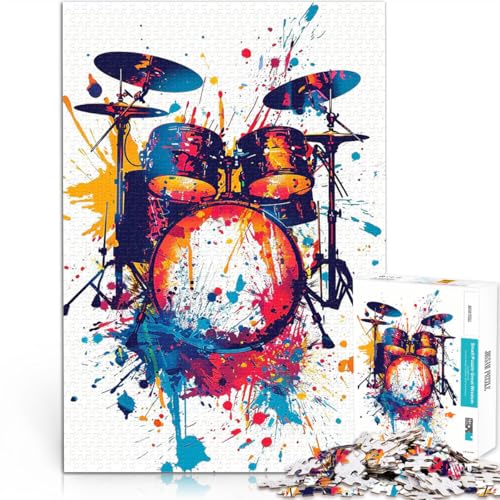 1000-teiliges Teenager-Puzzle Trainieren Sie Ihr Gehirn und Ihre Hände Schlagzeug-Splash Die Liebe zwischen Paaren stärken38x26cm 1000-teiliges Teenager-Puzzle Trainieren Sie Ihr Gehirn und Ihre Hände Schlagzeug-Splash Die Liebe zwischen Paaren stärken38x26cm von QVKZLYFXN