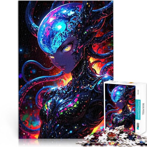 Puzzle 1000 Teile für Erwachsene Dekomprimierendes intellektuelles Lernspielzeug Kosmisches Anime-Mädchen Für Paare geeignet75x50cm Puzzle 1000 Teile für Erwachsene Dekomprimierendes intellektuelles Lernspielzeug Kosmisches Anime-Mädchen Für Paare geeignet75x50cm von QVKZLYFXN