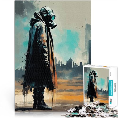 Puzzle 1000 Teile für Erwachsene Dekomprimierendes intellektuelles Lernspielzeug Ödland Einzigartige Geburtstags- und Geschenkideen50x70cm von QVKZLYFXN