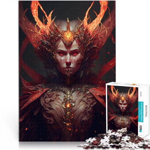 Puzzle 1000 Teile für Erwachsene Gehirnintelligenz-Herausforderung süchtig machendes Spielzeug Lilith Für Paare geeignet52x38cm Puzzle 1000 Teile für Erwachsene Gehirnintelligenz-Herausforderung süchtig machendes Spielzeug Lilith Für Paare geeignet52x38cm von QVKZLYFXN