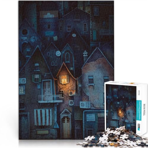 Puzzle 1000 Teile für Erwachsene Gehirnintelligenz-Herausforderung süchtig machendes Spielzeug nur ich Geburtstagsgeschenke38x26cm von QVKZLYFXN
