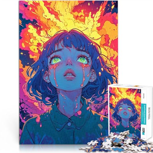 Puzzle 1000 Teile für Erwachsene Geschenke zum Suchbegriff: Herausfordernde Spiele Glut des Geistes EIN Kunstwerk75x50cm von QVKZLYFXN