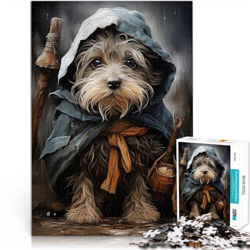 Puzzle 1000 Teile für Erwachsene Geschenke zum Suchbegriff: Herausfordernde Spiele Zaubererhund Geeignet für die Schreibtischdekoration75x50cm Puzzle 1000 Teile für Erwachsene Geschenke zum Suchbegriff: Herausfordernde Spiele Zaubererhund Geeignet für die Schreibtischdekoration75x50cm von QVKZLYFXN