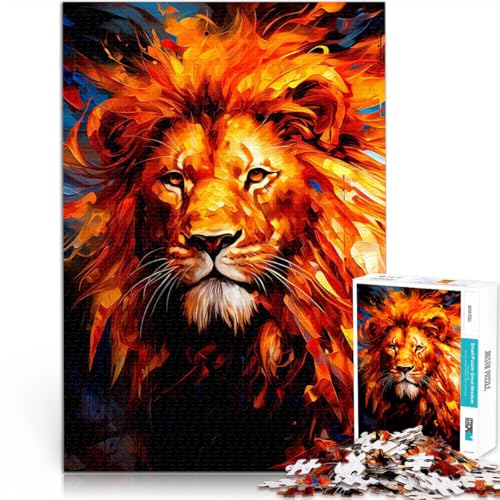 Puzzle 1000 Teile für Erwachsene Helfen Sie dem Gehirn, süchtig machende Spielzeuge zu trainieren, um Geduld zu entwickeln Löwe Heimdekoration Spielzeug50x70cm Puzzle 1000 Teile für Erwachsene Helfen Sie dem Gehirn, süchtig machende Spielzeuge zu trainieren, um Geduld zu entwickeln Löwe Heimdekoration Spielzeug50x70cm von QVKZLYFXN