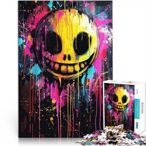Puzzle 1000 Teile für Erwachsene Lernspiel-Herausforderungsspielzeug Bunte lächelnde Gesichter Einzigartige Geburtstags- und Geschenkideen38x52cm Puzzle 1000 Teile für Erwachsene Lernspiel-Herausforderungsspielzeug Bunte lächelnde Gesichter Einzigartige Geburtstags- und Geschenkideen38x52cm von QVKZLYFXN