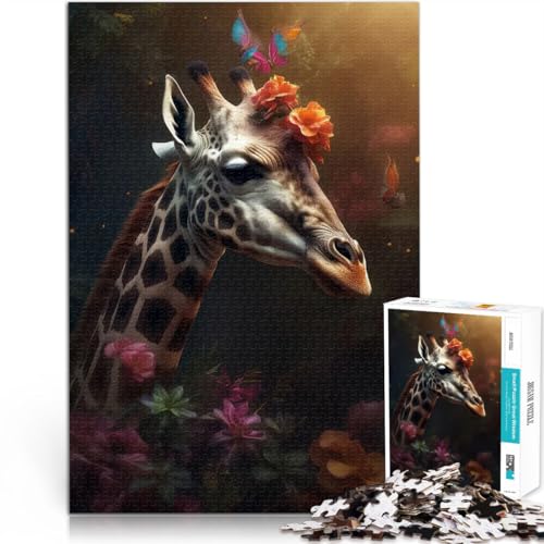 Puzzle 1000 Teile für Erwachsene Lernspiele DIY Spielzeug Giraffe Zeitgenössische Kunst Wunschliste mit dem Weihnachtsmann75x50cm Puzzle 1000 Teile für Erwachsene Lernspiele DIY Spielzeug Giraffe Zeitgenössische Kunst Wunschliste mit dem Weihnachtsmann75x50cm von QVKZLYFXN