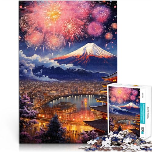 Puzzle 1000 Teile für Erwachsene Spiel Feuerwerk am Fuji eignet ganze Familie38x26cm Puzzle 1000 Teile für Erwachsene Spiel Feuerwerk am Fuji eignet ganze Familie38x26cm von QVKZLYFXN