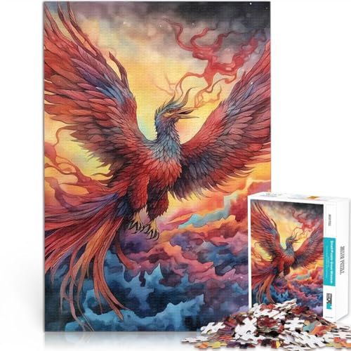 Puzzle 1000 Teile für Erwachsene Trainieren Sie Ihr Gehirn und Ihre Hände Feuerphönix Geschenke für Freunde und Familie38x26cm Puzzle 1000 Teile für Erwachsene Trainieren Sie Ihr Gehirn und Ihre Hände Feuerphönix Geschenke für Freunde und Familie38x26cm von QVKZLYFXN
