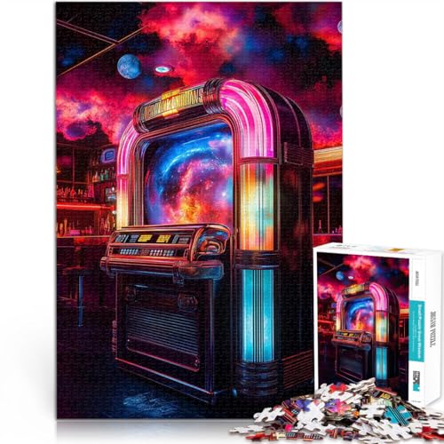Puzzle 1000 Teile für Jugendliche Anspruchsvoll, Aber lustig und humorvoll Kosmische Jukebox Einzigartige Geburtstags- und Geschenkideen52x38cm Puzzle 1000 Teile für Jugendliche Anspruchsvoll, Aber lustig und humorvoll Kosmische Jukebox Einzigartige Geburtstags- und Geschenkideen52x38cm von QVKZLYFXN