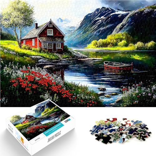 Puzzle 1000 Teile für Jugendliche Dekomprimierendes intellektuelles Lernspielzeug Landschaft Geschenke für Freunde und Familie75x50cm Puzzle 1000 Teile für Jugendliche Dekomprimierendes intellektuelles Lernspielzeug Landschaft Geschenke für Freunde und Familie75x50cm von QVKZLYFXN