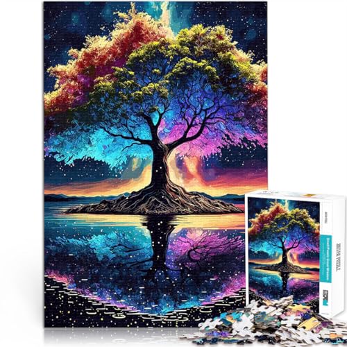 Puzzle 1000 Teile für Jugendliche Handgeschwindigkeitswettbewerb Kosmischer Lebensbaum Tolle Geschenke und Spielzeuge38x26cm Puzzle 1000 Teile für Jugendliche Handgeschwindigkeitswettbewerb Kosmischer Lebensbaum Tolle Geschenke und Spielzeuge38x26cm von QVKZLYFXN