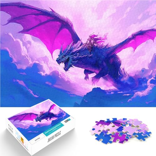 Puzzle 1000 Teile für Jugendliche Spielzeug Lernspiele Stressabbau Legendärer Drachenreiter Geburtstagsgeschenk, Geschenke, Wandkunst38x26cm Puzzle 1000 Teile für Jugendliche Spielzeug Lernspiele Stressabbau Legendärer Drachenreiter Geburtstagsgeschenk, Geschenke, Wandkunst38x26cm von QVKZLYFXN