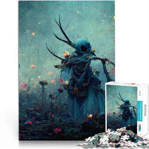 Puzzle 1000 Teile für Jugendliche Stressabbau-Spielzeug NightmareFairy Schütze denn eignet ganze Familie75x50cm von QVKZLYFXN