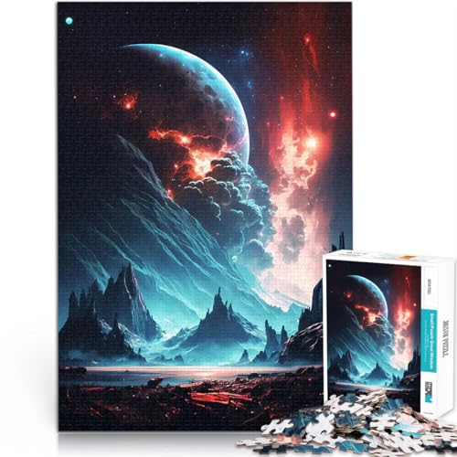 Puzzle 1000 Teile für Teenager Lernspiele DIY Spielzeug Ende der Sternenlandschaft Geeignet für die Schreibtischdekoration75x50cm Puzzle 1000 Teile für Teenager Lernspiele DIY Spielzeug Ende der Sternenlandschaft Geeignet für die Schreibtischdekoration75x50cm von QVKZLYFXN