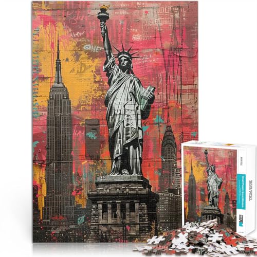 Puzzle 1000 Teile für Teenager Stressabbau – Staycation – Zeit totschlagen New York City Geeignet für die Schreibtischdekoration75x50cm Puzzle 1000 Teile für Teenager Stressabbau – Staycation – Zeit totschlagen New York City Geeignet für die Schreibtischdekoration75x50cm von QVKZLYFXN