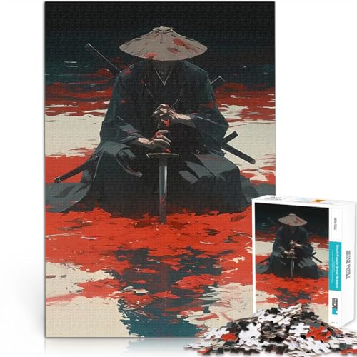 Puzzle für Erwachsene, 1000 Teile Geschenke zum Suchbegriff: Herausfordernde Spiele Samurai im Blut für Heimdekoration75x50cm Puzzle für Erwachsene, 1000 Teile Geschenke zum Suchbegriff: Herausfordernde Spiele Samurai im Blut für Heimdekoration75x50cm von QVKZLYFXN