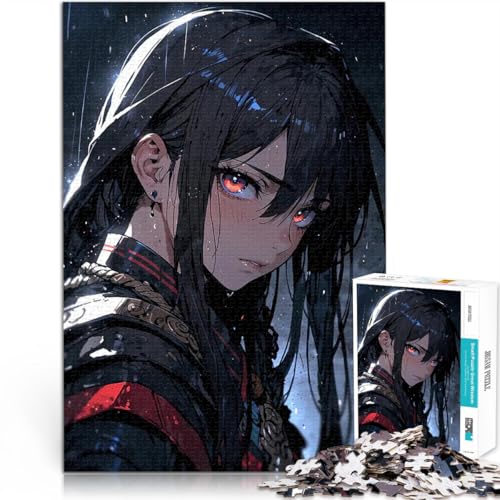 Puzzle für Erwachsene, 1000 Teile pädagogische Herausforderung Anime-Mädchen mit feurigen Augen Die Liebe zwischen Paaren stärken75x50cm Puzzle für Erwachsene, 1000 Teile pädagogische Herausforderung Anime-Mädchen mit feurigen Augen Die Liebe zwischen Paaren stärken75x50cm von QVKZLYFXN