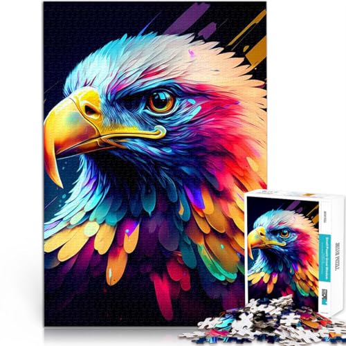 Puzzle für Erwachsene 1000 Teile Geschenke zum Suchbegriff: Herausfordernde Spiele Bunter Adler Lernspiel für Geburtstag, Weihnachten75x50cm Puzzle für Erwachsene 1000 Teile Geschenke zum Suchbegriff: Herausfordernde Spiele Bunter Adler Lernspiel für Geburtstag, Weihnachten75x50cm von QVKZLYFXN