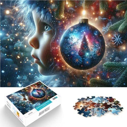 Puzzle für Erwachsene 1000 Teile Quizspiel Kind betrachtet Christbaumkugel Jedes Stück ist einzigartig – Anspruchsvolles Familienspiel75x50cm Puzzle für Erwachsene 1000 Teile Quizspiel Kind betrachtet Christbaumkugel Jedes Stück ist einzigartig – Anspruchsvolles Familienspiel75x50cm von QVKZLYFXN