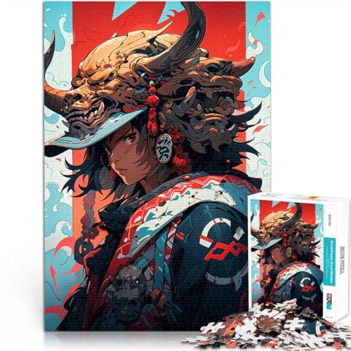 Puzzle für Erwachsene 1000 Teile Spielzeug Lernspiele Stressabbau Anime-Mädchen mit Oni-Maske Lernspiel für Geburtstag, Weihnachten38x26cm Puzzle für Erwachsene 1000 Teile Spielzeug Lernspiele Stressabbau Anime-Mädchen mit Oni-Maske Lernspiel für Geburtstag, Weihnachten38x26cm von QVKZLYFXN