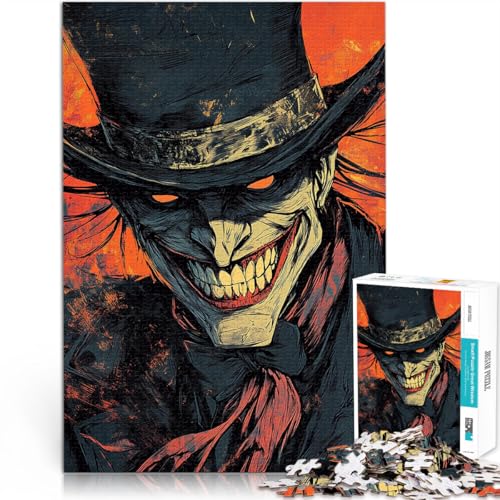 Puzzle für Erwachsene mit 1000 Teilen Anspruchsvolles Spiel und Familienspaß Horrorkiller Geburtstagsgeschenk, Geschenke52x38cm Puzzle für Erwachsene mit 1000 Teilen Anspruchsvolles Spiel und Familienspaß Horrorkiller Geburtstagsgeschenk, Geschenke52x38cm von QVKZLYFXN