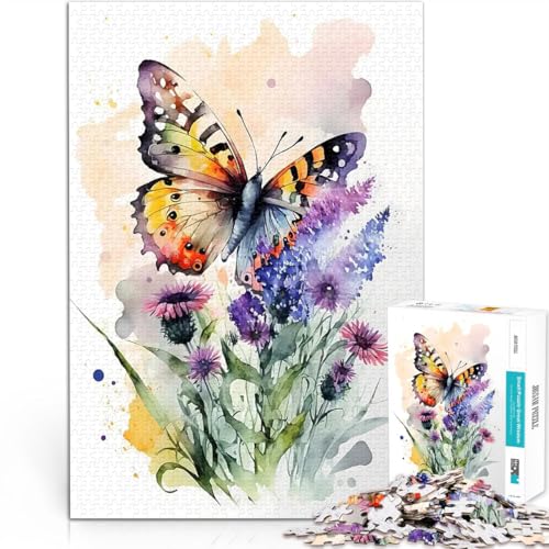 Puzzle für Erwachsene mit 1000 Teilen Anspruchsvolles Spiel und Familienspaß Schmetterling Aquarell Wanddekoration75x50cm Puzzle für Erwachsene mit 1000 Teilen Anspruchsvolles Spiel und Familienspaß Schmetterling Aquarell Wanddekoration75x50cm von QVKZLYFXN