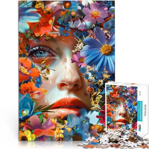 Puzzle für Erwachsene mit 1000 Teilen Dekomprimierendes intellektuelles Lernspielzeug Die lebendige Blume Geburtstagsgeschenke75x50cm Puzzle für Erwachsene mit 1000 Teilen Dekomprimierendes intellektuelles Lernspielzeug Die lebendige Blume Geburtstagsgeschenke75x50cm von QVKZLYFXN
