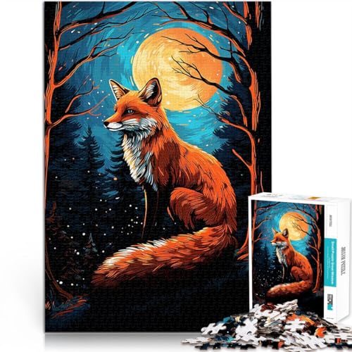 Puzzle für Erwachsene mit 1000 Teilen Lernspielzeug für die ganze Familie Fuchs Waldtier Verbessern Sie das Gedächtnis38x26cm Puzzle für Erwachsene mit 1000 Teilen Lernspielzeug für die ganze Familie Fuchs Waldtier Verbessern Sie das Gedächtnis38x26cm von QVKZLYFXN