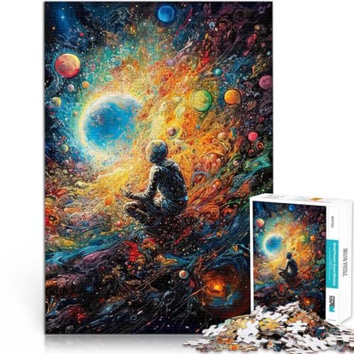 Puzzle für Erwachsene mit 1000 Teilen Pädagogisches Spielzeug zum Stressabbau Verloren in der Weite Geschenkideen75x50cm von QVKZLYFXN