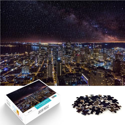 Puzzle für Erwachsene mit 1000 Teilen Quizspiel San Francisco Reisen USA Wanddekoration Einzigartige Geburtstags- und Weihnachtsgeschenke75x50cm Puzzle für Erwachsene mit 1000 Teilen Quizspiel San Francisco Reisen USA Wanddekoration Einzigartige Geburtstags- und Weihnachtsgeschenke75x50cm von QVKZLYFXN
