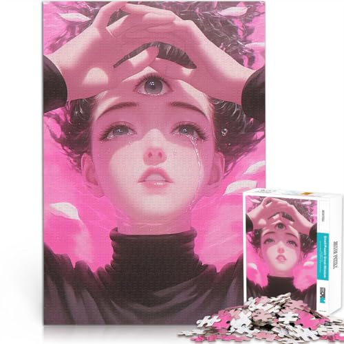 Puzzle für Erwachsene mit 1000 Teilen Spielzeug-Intellektuelles Spiel Drittes Auge Kummer Lernspiel für Geburtstag, Weihnachten75x50cm Puzzle für Erwachsene mit 1000 Teilen Spielzeug-Intellektuelles Spiel Drittes Auge Kummer Lernspiel für Geburtstag, Weihnachten75x50cm von QVKZLYFXN