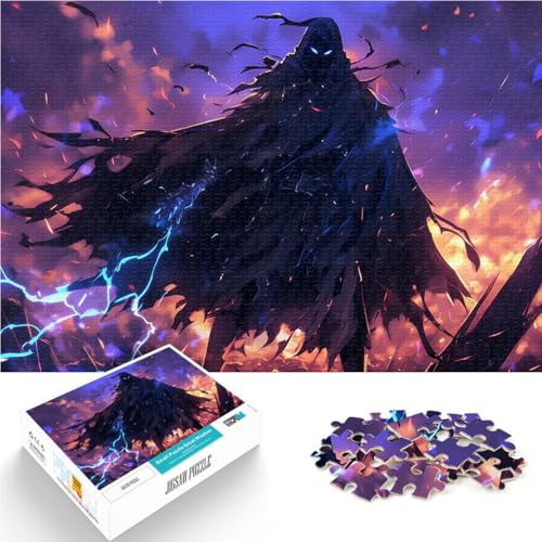 Puzzle für Erwachsene mit 1000 Teilen für Lernspiel-Herausforderungsspielzeug Dunkle Gestalt mit Blitz EIN Kunstwerk38x52cm Puzzle für Erwachsene mit 1000 Teilen für Lernspiel-Herausforderungsspielzeug Dunkle Gestalt mit Blitz EIN Kunstwerk38x52cm von QVKZLYFXN