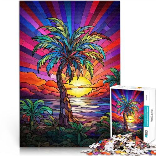 Puzzle für Erwachsene mit 1000 Teilen für Lernspiel-Herausforderungsspielzeug Lebendige Tropische Palme Eltern-Kind-Interaktion75x50cm Puzzle für Erwachsene mit 1000 Teilen für Lernspiel-Herausforderungsspielzeug Lebendige Tropische Palme Eltern-Kind-Interaktion75x50cm von QVKZLYFXN